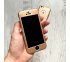 360° kryt Mate silikónový iPhone 5/5S/SE - zlatý